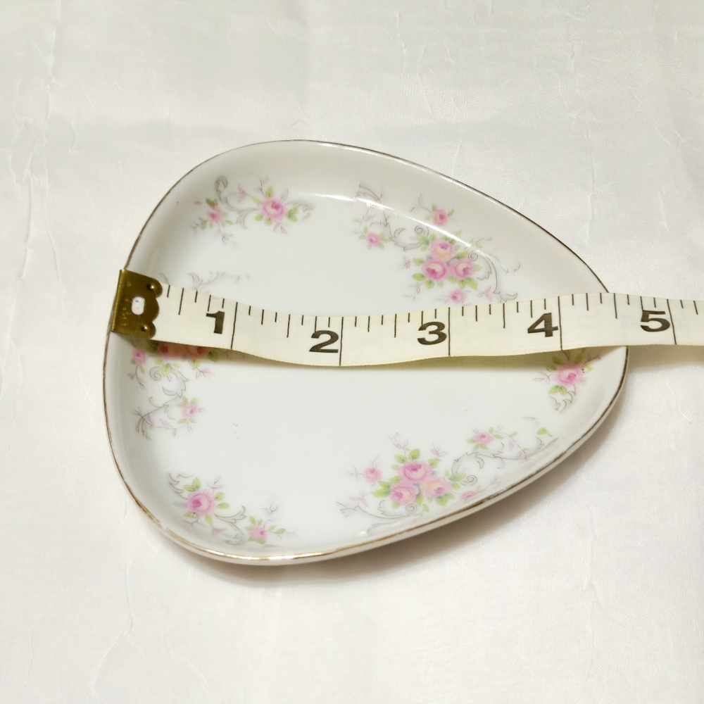 Vintage Lefton Handpainted Salt/Pepper Shaker, Toothpick Holder & Tray 1915N - Picture 6 of 11